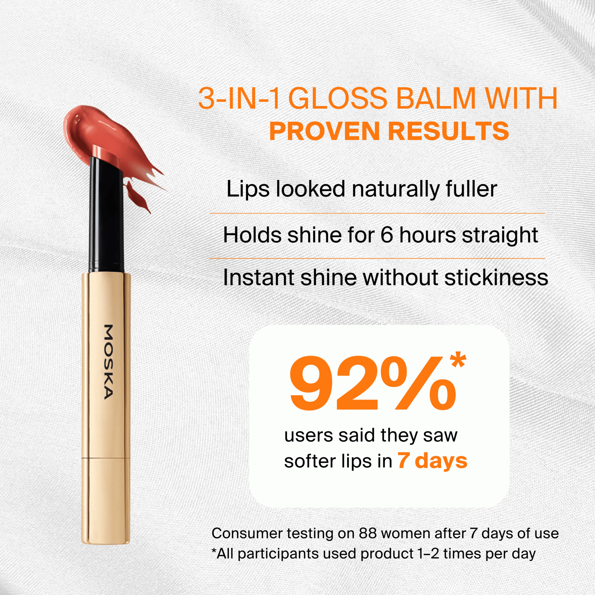 Lip Obsession Gloss Balm - Moska Cosmetics