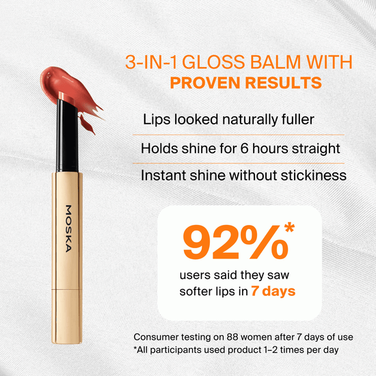 Lip Obsession Gloss Balm - Moska Cosmetics