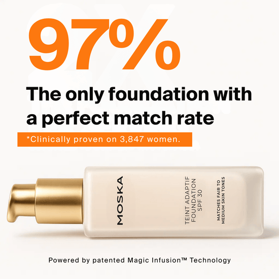 Teint Adaptif Foundation SPF 30 - Moska Cosmetics